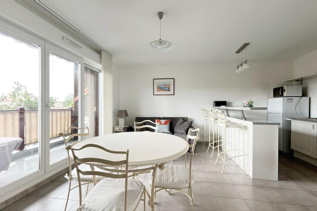T2 4 Couchages A 2 Pas Du Bassin Apartment Гужан-Местрас Екстериор снимка